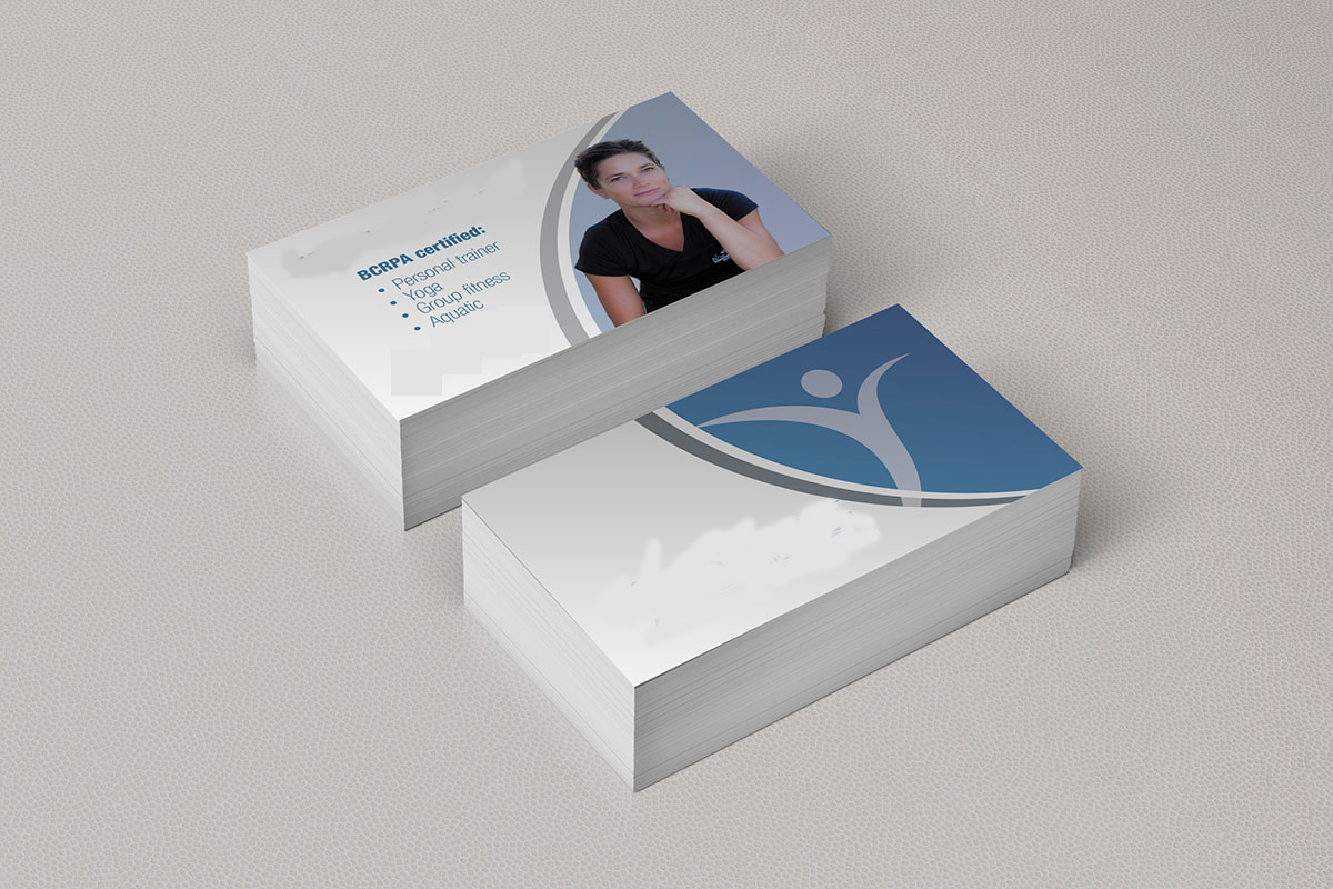 business card example